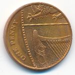Great Britain, 1 penny, 2008