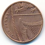 Great Britain, 1 penny, 2008