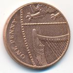 Great Britain, 1 penny, 2011