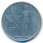 Италия, 100 лир (1960 г.)