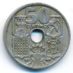 Испания, 50 сентимо (1949 г.)