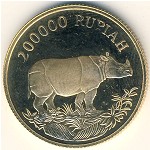 Индонезия, 200000 рупий (1987 г.)