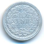 Нидерланды, 10 центов (1914 г.)