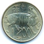 Сан-Марино, 200 лир (1981 г.)