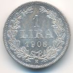 Сан-Марино, 1 лира (1906 г.)