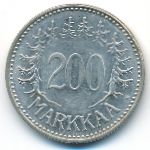 Финляндия, 200 марок (1957 г.)