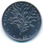 Vatican City, 50 lire, 1973