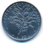 Vatican City, 50 lire, 1973