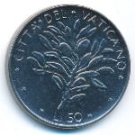 Vatican City, 50 lire, 1973