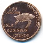 Robinson Crusoe Island., 100 кондоров, 