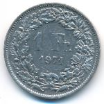 Швейцария, 1 франк (1971 г.)