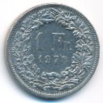 Швейцария, 1 франк (1978 г.)