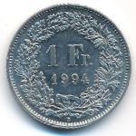 Швейцария, 1 франк (1994 г.)