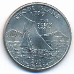 США, 1/4 доллара (2001 г.)