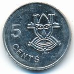 Соломоновы острова, 5 центов (1979 г.)