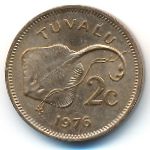 Тувалу, 2 цента (1976 г.)