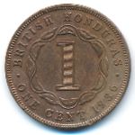 Британский Гондурас, 1 цент (1936 г.)