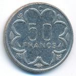 Центральная Африка, 50 франков (1984 г.)