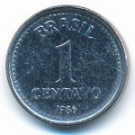 Brazil, 1 centavo, 1986