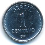 Brazil, 1 centavo, 1986