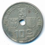 Бельгия, 10 сентим (1938 г.)