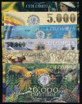 Колумбия., Набор банкнот (2013 г.)