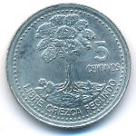 Guatemala, 5 centavos, 2000