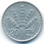 Uruguay, 20 centesimos, 1942