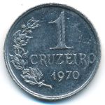 Brazil, 1 cruzeiro, 1970