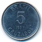 Бразилия, 5 крузадо (1987 г.)