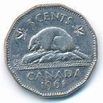Канада, 5 центов (1961 г.)