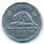 Канада, 5 центов (1962 г.)