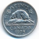Канада, 5 центов (1975 г.)