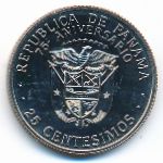 Panama, 25 centesimos, 1978