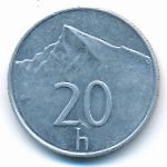 Словакия, 20 гелеров (1994 г.)