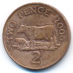 Guernsey, 2 pence, 2006