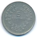 Costa Rica, 5 centimos, 1978
