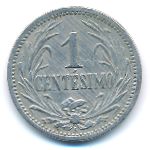 Uruguay, 1 centesimo, 1909