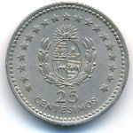 Уругвай, 25 сентесимо (1960 г.)