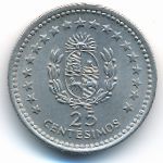 Уругвай, 25 сентесимо (1960 г.)