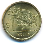 Uruguay, 1 peso, 2011