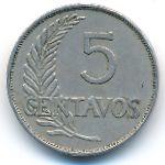 Перу, 5 сентаво (1939 г.)