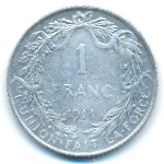 Бельгия, 1 франк (1911 г.)