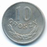 Польша, 10 грошей (1949 г.)
