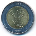 Сан-Марино, 500 лир (1983 г.)