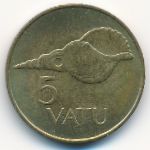 Вануату, 5 вату (1990 г.)
