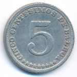 Panama, 5 centesimos, 1932