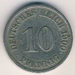 Германия, 10 пфеннигов (1890–1915 г.)