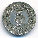 Малайя, 5 центов (1948 г.)