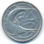 Сингапур, 20 центов (1976 г.)